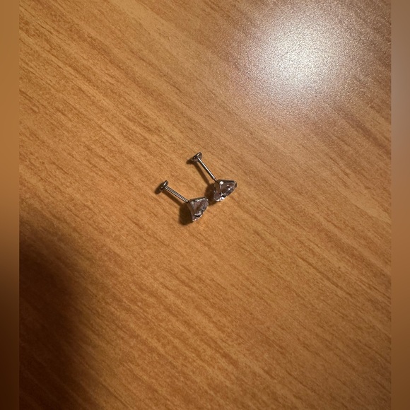 Maison Muri Celestial crystal nap earrings 6mm - Picture 3 of 5